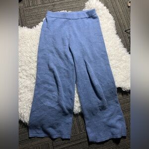 Tribal Blue Knit Pants